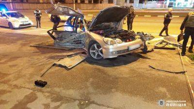 ДТП с «Lexus» в Харькове: в полиции сообщили о пострадаших (фото)