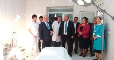 В областной больнице Исфары открылось отделение реанимации и хирургии