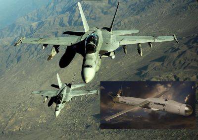 ВМС США приняли на вооружение истребители F/A-18 с эффективной против танков бомбой Stormbreaker (радиус поражения 64 км и три системы наведения)
