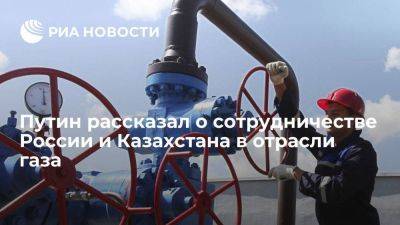 Путин: у РФ и Казахстана есть перспективы сотрудничества в газовой отрасли