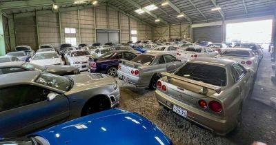 В Японии нашли склад с культовыми спорткарами Nissan стоимостью $10 миллионов (фото)