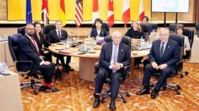 Страны G7 в Токио: Поддержка Украины никогда не пошатнется, Россия будет иметь санкции