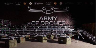 Разведывательные, ударные, секретные. На фронт отправили более 900 беспилотников от Армии дронов — Федоров