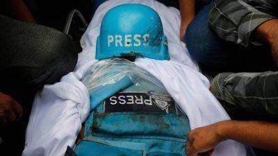 46 журналистов погибли в результате израильских обстрелов в Газе