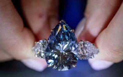 Самый большой голубой бриллиант продали почти за $44 млн - korrespondent.net - Украина - Нью-Йорк - Женева - Reuters