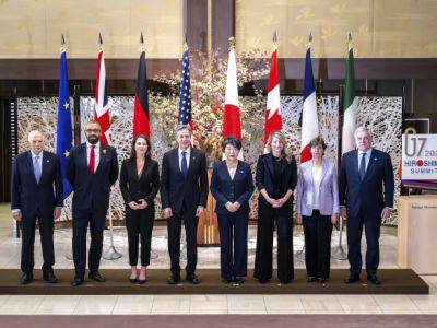 Лидеры G7 заявили о необходимости освобождения заложников и оказания гумпомощи Газе, но не призвали к прекращению огня