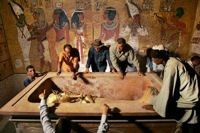 Трон фараона Тутанхамона - фото и история находки