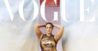 Модель "plus-size" Эшли Грэм снялась для бразильского Vogue (фото)