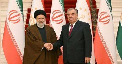 Эмомали Рахмон - Ибрахим Раиси - Таджикистан и Иран подписали меморандум о взаимопонимании по отмене виз - dialog.tj - Душанбе - Иран - Таджикистан