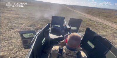 Пограничники показали, как мобильные огневые группы ПВО уничтожают российские дроны — видео