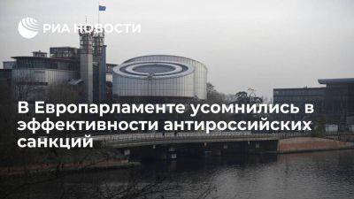 В Европарламенте усомнились в эффективности санкций против РФ после 11 пакетов