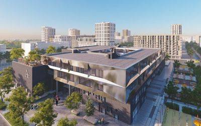“Архітектурно-інженерний колегіум А+” – новий освітній комплекс на правому березі міста Києва.