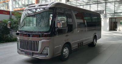 Роскошная маршрутка: китайцы представили премиальный автобус в стиле Toyota (фото)