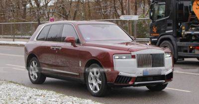 Новый Rolls-Royce Cullinan 2024 заметили на дорогах до премьеры (фото)