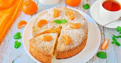 Пирог с мандаринами – создайте яркое настроение посреди пасмурной зимы
