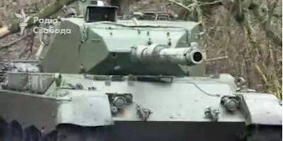 Изнутри машины. Корреспондент показал танки Leopard 1 с передовой — видео