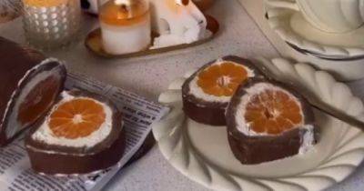 Рулет с мандаринами без выпечки: рецепт простого десерта с новогодним вкусом - focus.ua - Украина