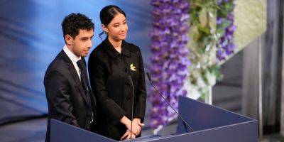 Дети иранской правозащитницы Наргиз Мохаммади получили Нобелевскую премию мира от ее имени