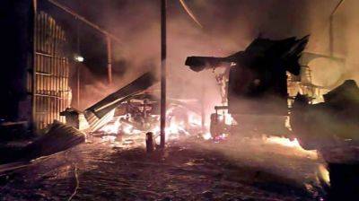 Обломки "Шахедов" повредили склады аграриев и частные дома на Николаевщине