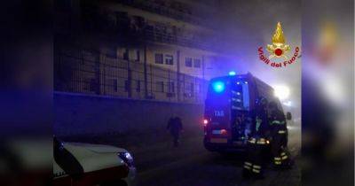 Пожар в итальянской больнице: есть пострадавшие