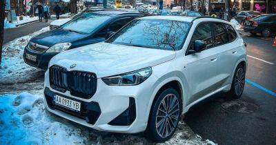 В Киеве замечен самый доступный электромобиль BMW (фото)