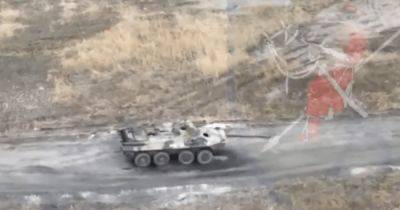Российские войска бросили на штурм Авдеевки редкий БТР-90 "Росток" (видео)