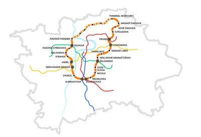 Прага изучит целесообразность строительства окружной линии метро