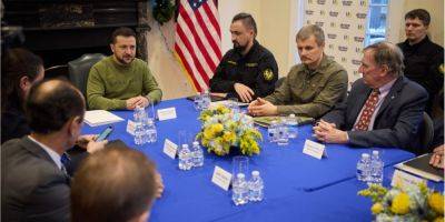 Зеленский встретился с руководителями американских оборонных компаний
