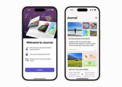 Релиз iOS 17.2: с новым приложением Journal и поддержкой пространственного (spatial) захвата видео