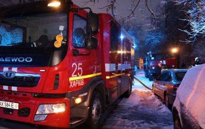 В Харькове из-за пожара в лифте погиб человек