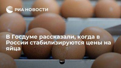 Депутат Школкина: цены на яйца в России стабилизируются после нового года