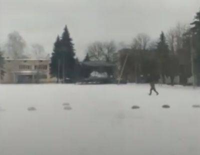 Снег и пустота: в сети показали новое видео из Кременной