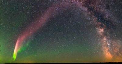 Загадка космической физики: странное свечение в небе не является настоящим полярным сиянием