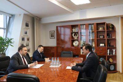 Wiceminister spraw zagranicznych Białorusi Jauhien Szastakou przeprowadził spotkanie z ambasadorem Pakistanu na Białorusi Sajjadem Haiderem Khanem