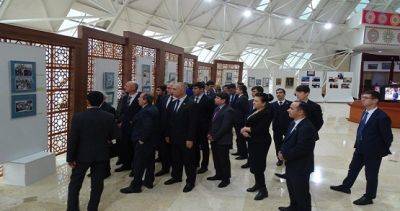 В честь 115-летия академика Бободжона Гафурова в Национальном музее Таджикистана открылась выставка