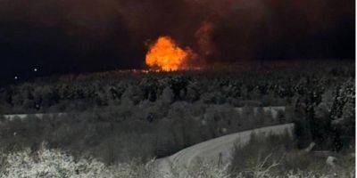 В белорусском Витебске возник масштабный пожар на электроподстанции
