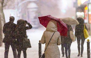 Синоптики рассказали, где в Беларуси ждать «наиболее интенсивный снег»