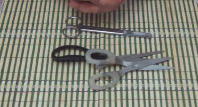 Как заточить ножницы с помощью иглы: давний секрет