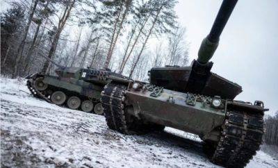 Литва становится центром ремонта поврежденных в боях в Украине немецких танков