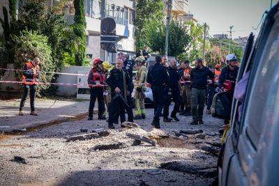 После взрыва в Ашкелоне полиция предупреждает: трогать обломки ракет опасно для жизни