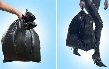 Модный бренд Balenciaga представил платье в виде мусорного мешка за $6 тысяч