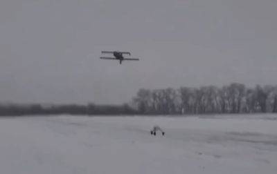 Появилось видео тестового полета нового украинского дрона-камикадзе