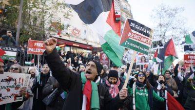 Протестующие в Европе призывают Израиль к прекращению огня - ru.euronews.com - Англия - Бельгия - Израиль - Германия - Франция - Париж - Палестина - Брюссель