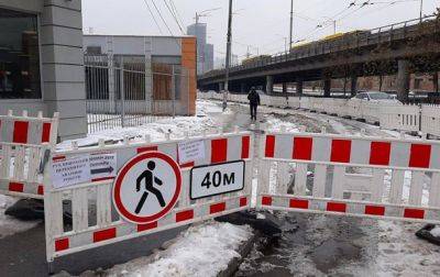 В Киеве продолжает проседать грунт над метро