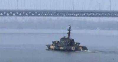"Немного безопаснее": в СМИ показали боевой катер, который защищает Киев от атак ВС РФ (видео)