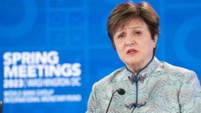 Глава МВФ призвала как можно быстрее предоставить Украине десятки миллиардов долларов