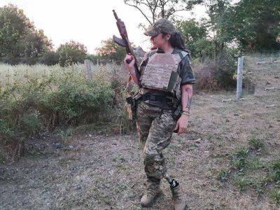 Татьяна – девушка с ампутированной ногой, которая служит в 126 бригаде | Новости Одессы