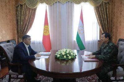 Ятимов и Ташиев провели очередную встречу - dialog.tj - Киргизия - Таджикистан - Согдийская обл.