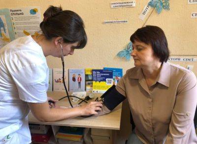 В Днепре врачи из Рубежного ведут амбулаторный прием переселенцев с Луганщины