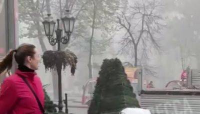 В Одессе началась установка Новогодней елки: появилась реакция местных жителей